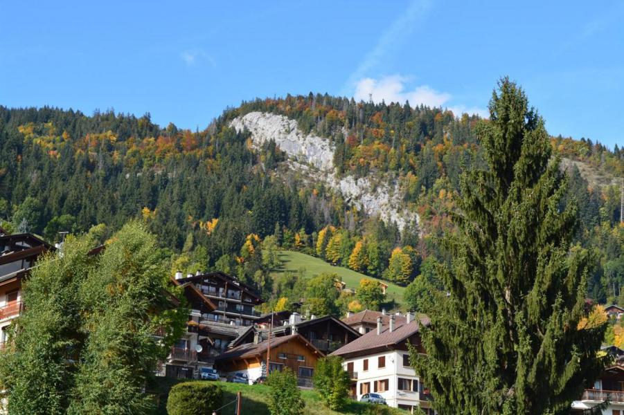 Vakantie in de bergen Studio bergnis 4 personen (1B) - La Résidence Bellachat - Le Grand Bornand - Balkon