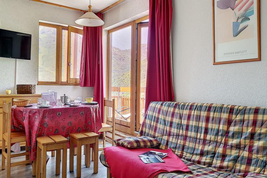 Holiday in mountain resort 2 room apartment sleeping corner 4 people (45) - La Résidence Bellevue - Les Menuires - Living room