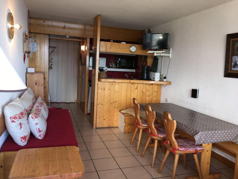 Vakantie in de bergen Appartement 2 kamers 5 personen (503) - La Résidence Bequi Rouge - Les Arcs - Woonkamer