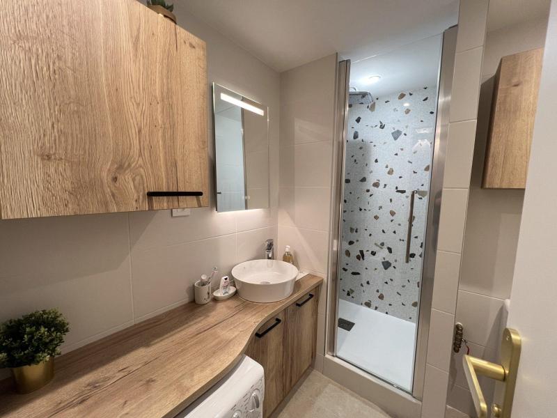 Vacances en montagne Studio cabine 4 personnes (410) - La Résidence Bez - Serre Chevalier - Salle de douche