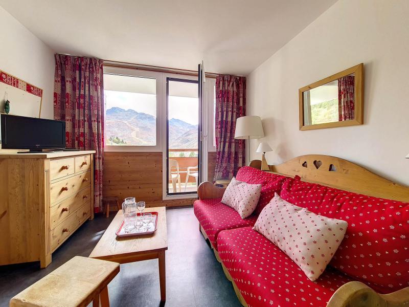 Urlaub in den Bergen 2-Zimmer-Appartment für 6 Personen (509) - La Résidence Burons - Les Menuires - Wohnzimmer