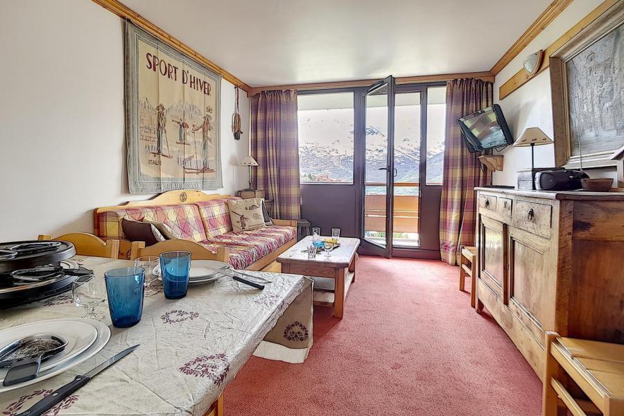 Urlaub in den Bergen 2-Zimmer-Appartment für 6 Personen (809) - La Résidence Burons - Les Menuires - Wohnzimmer