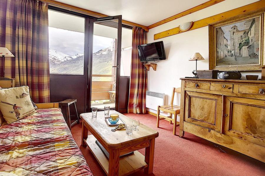 Vakantie in de bergen Appartement 2 kamers 6 personen (809) - La Résidence Burons - Les Menuires - Woonkamer