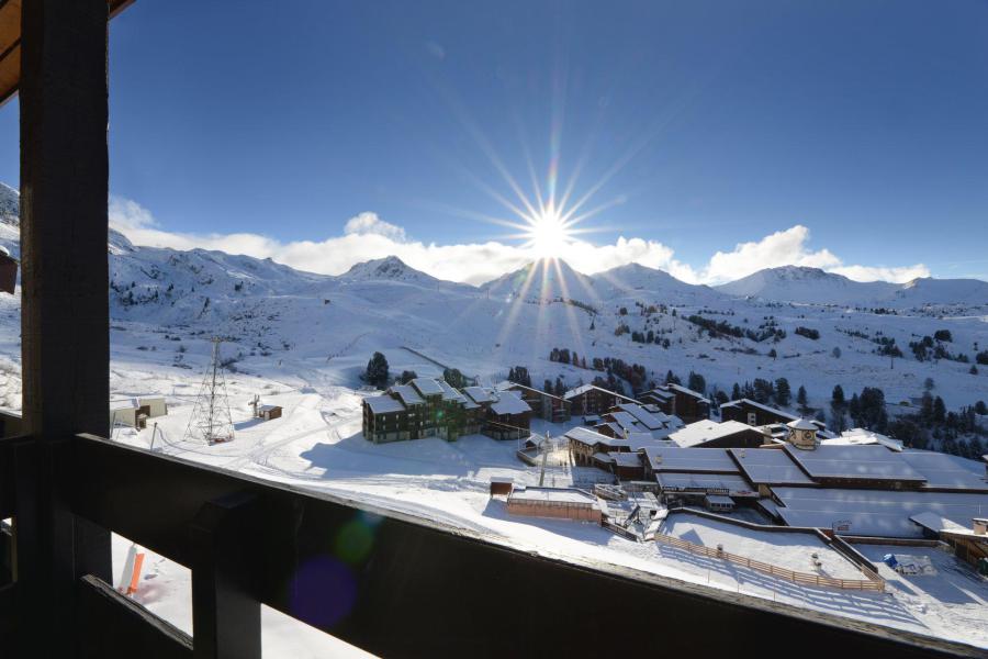 Urlaub in den Bergen 2-Zimmer-Appartment für 5 Personen (503) - La Résidence Callisto - La Plagne - Terrasse