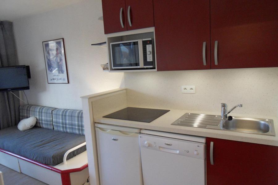 Vacances en montagne Appartement 2 pièces 5 personnes (102) - La Résidence Callisto - La Plagne - Kitchenette