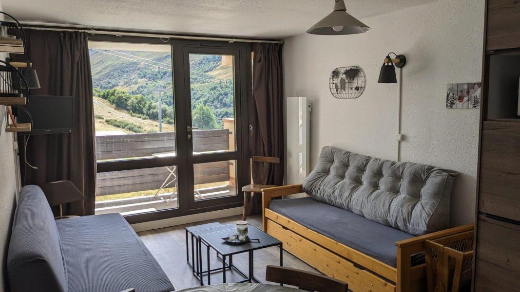 Urlaub in den Bergen 2-Zimmer-Appartment für 5 Personen (201) - La Résidence Caron - Les Menuires - Wohnzimmer