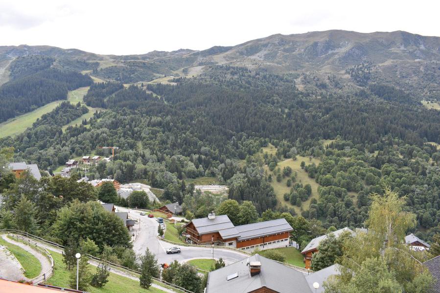 Urlaub in den Bergen 4 Zimmer Maisonettewohnung für 6 Personen (15) - La Résidence Chanrossa - Méribel - Terrasse