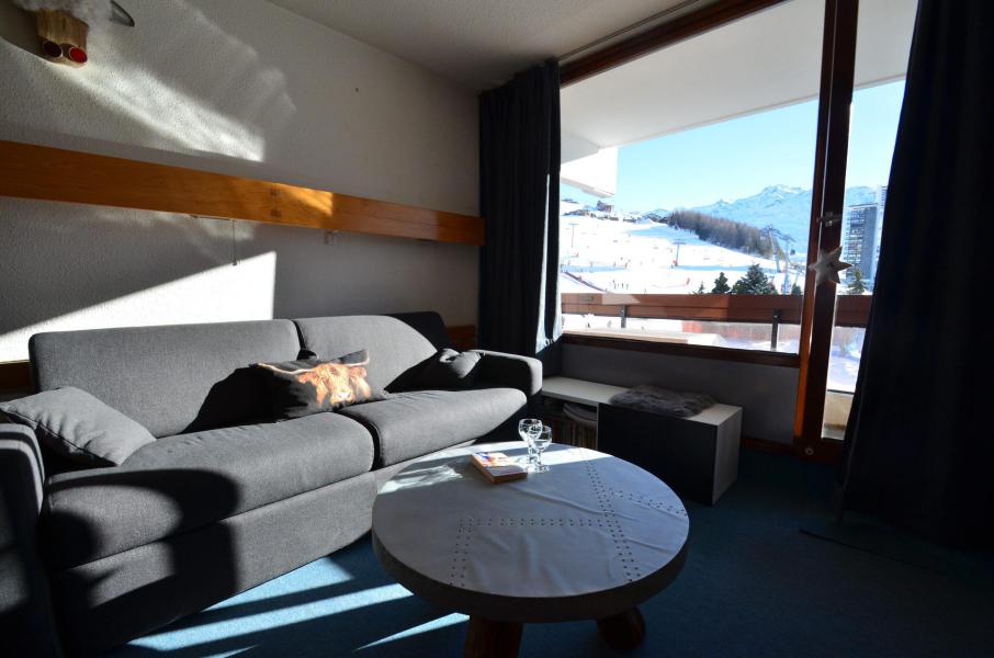 Vakantie in de bergen Appartement 2 kamers 4 personen (223) - La Résidence Chavière - Les Menuires - Woonkamer