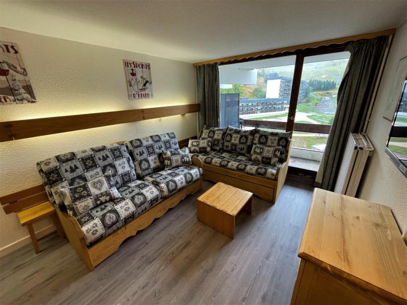 Vakantie in de bergen Appartement 2 kamers 5 personen (613) - La Résidence Chavière - Les Menuires - Woonkamer