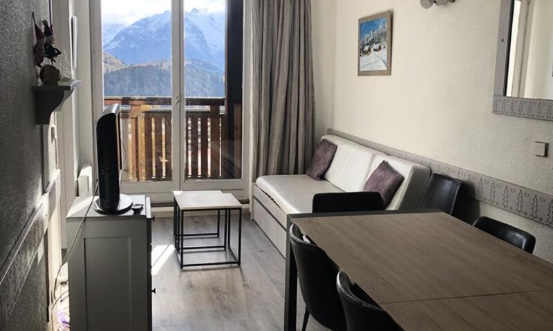 Rent in ski resort 3 room apartment 6 people (32m²) - La Résidence Christiania - Alpe d'Huez - Living room