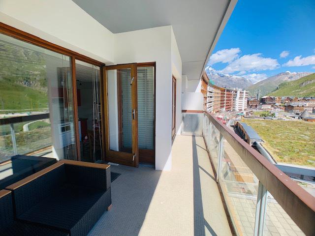 Wakacje w górach Apartament 2 pokojowy 6 osób (3F) - La Résidence Combe Folle - Tignes - Taras