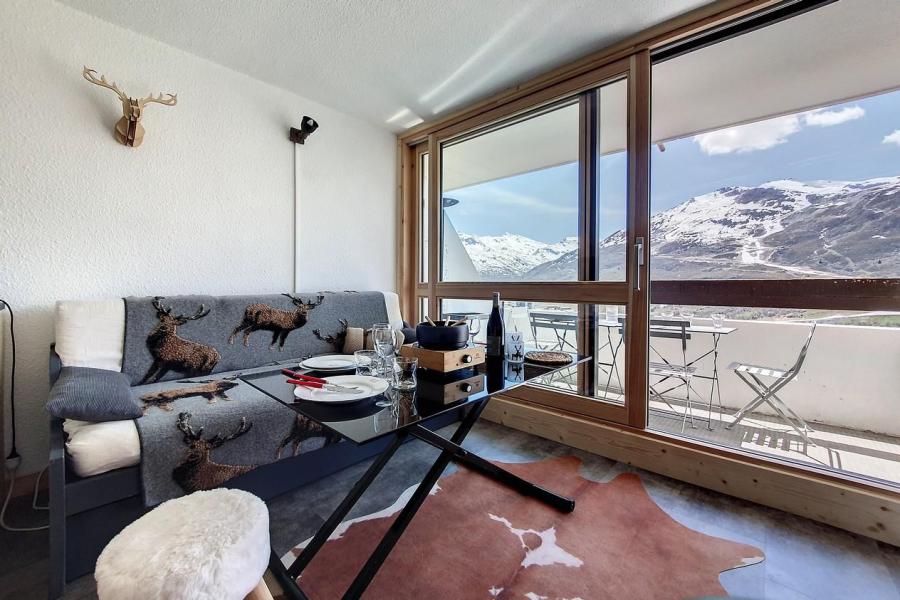 Urlaub in den Bergen 3-Zimmer-Appartment für 4 Personen (0709) - La Résidence Combes - Les Menuires - Wohnzimmer