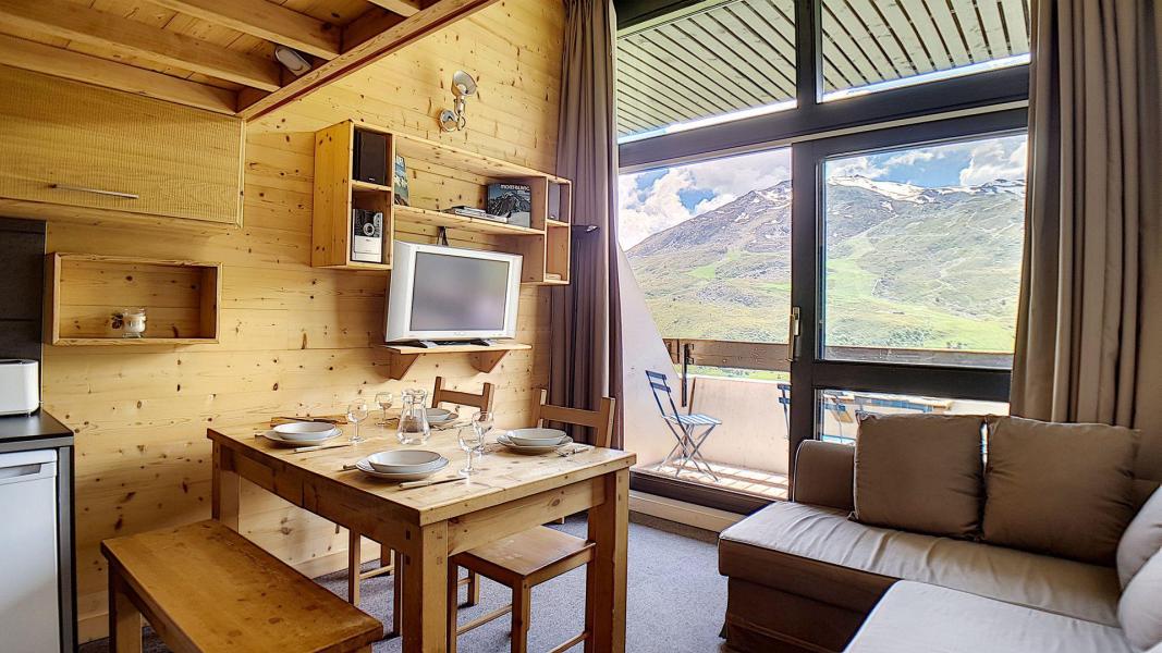 Vakantie in de bergen Appartement 2 kamers 6 personen (713) - La Résidence Côte Brune - Les Menuires - Woonkamer