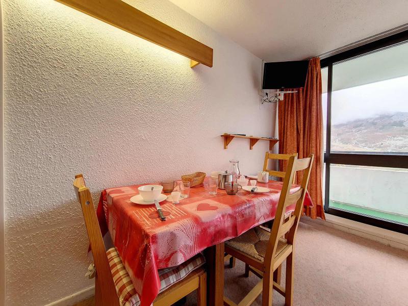 Vakantie in de bergen Appartement duplex 2 kamers 5 personen (612) - La Résidence Côte Brune - Les Menuires - Woonkamer