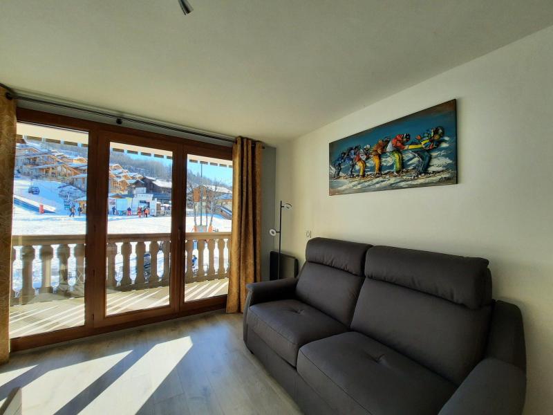 Vakantie in de bergen Appartement 2 kamers 4 personen (A4) - La Résidence Dahlia - Saint Martin de Belleville - Woonkamer