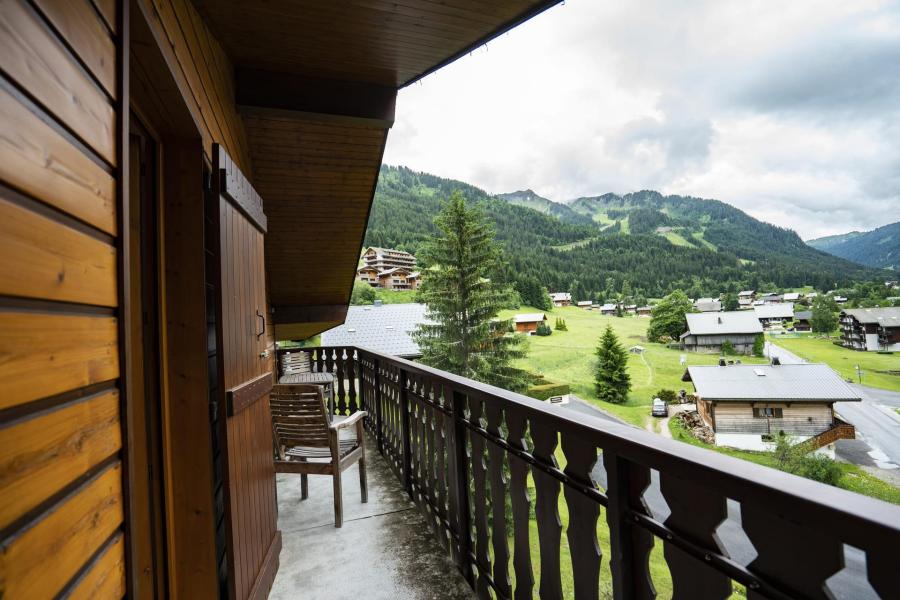 Urlaub in den Bergen 4-Zimmer-Appartment für 6 Personen - La Résidence Forsythia - Châtel - Balkon