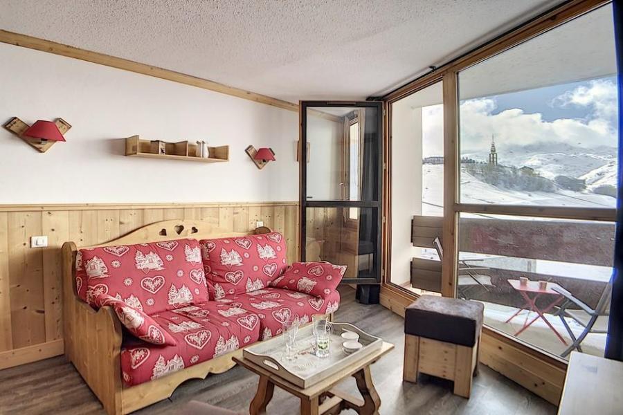 Holiday in mountain resort 2 room apartment 6 people (406) - La Résidence Grande Masse - Les Menuires - Living room