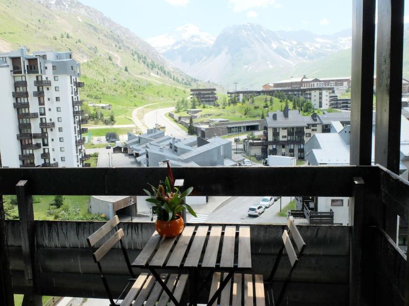 Vakantie in de bergen Studio bergnis 4 personen (105) - La Résidence Home Club - Tignes - Balkon