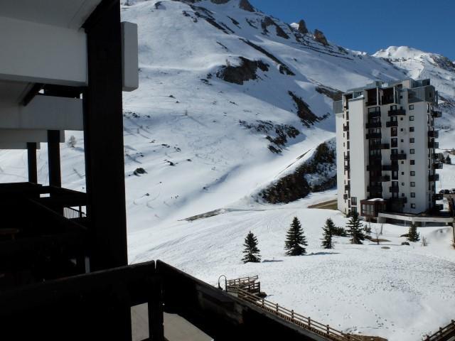 Urlaub in den Bergen Studio Schlafnische 4 Personen (071) - La Résidence Home Club - Tignes - Terrasse