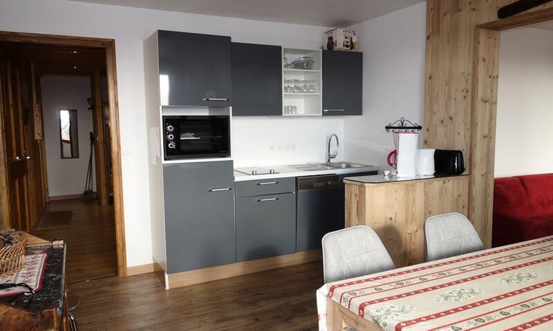 Location au ski Appartement 3 pièces 6 personnes (61m²) - La Résidence Kandahar - Alpe d'Huez - Coin cuisine