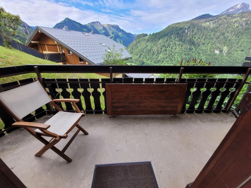 Wakacje w górach Apartament 2 pokojowy 4 osób (E3) - La Résidence l'Alpage - Châtel - Balkon