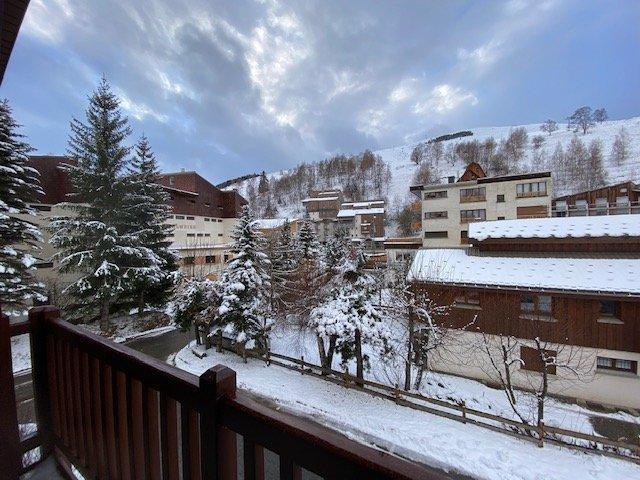 Holiday in mountain resort 3 room apartment sleeping corner 6 people (807) - La Résidence l'Alpina Lodge - Les 2 Alpes - Balcony