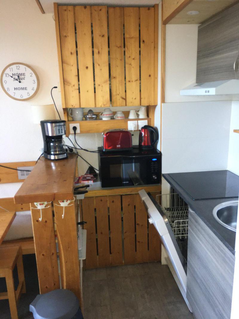 Vakantie in de bergen Appartement 2 kamers mezzanine 6 personen (415) - La Résidence l'Archeboc - Les Arcs - Keukenblok