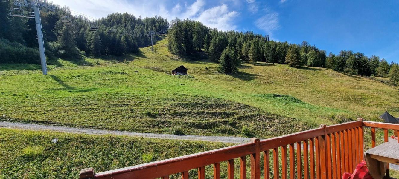 Urlaub in den Bergen 4 Zimmer Maisonettewohnung für 6 Personen (28) - La Résidence l'Avenir 1800 - La Plagne - Balkon