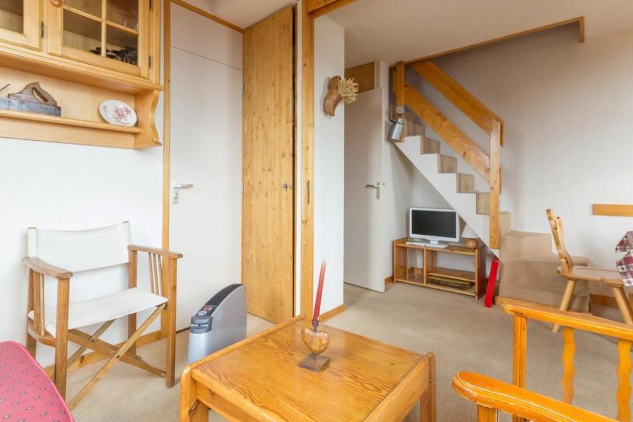Vakantie in de bergen Appartement duplex 2 kamers 6 personen (21) - La Résidence l'Equerre - Montchavin La Plagne - Woonkamer