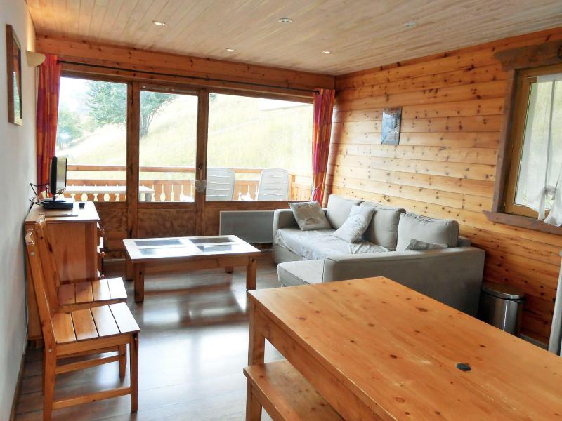 Vakantie in de bergen Appartement duplex 4 kamers 8 personen (ETE522) - La Résidence l'Etendard - Les 2 Alpes - Woonkamer