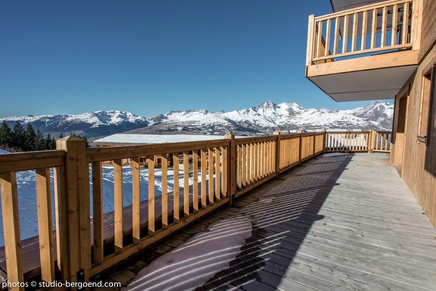 Vacanze in montagna Appartamento 6 stanze per 12 persone (15AB) - La Résidence l'Iseran - Les Arcs - Balcone