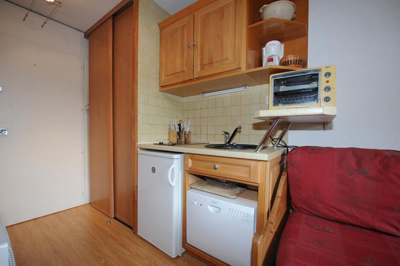 Vacances en montagne Studio 3 personnes (733) - La Résidence la Chavière - Les Menuires - Kitchenette