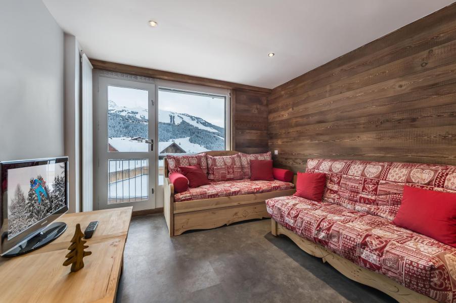 Holiday in mountain resort 3 room apartment cabin 6 people (508) - La Résidence la Croix de Verdon - Courchevel - Living room