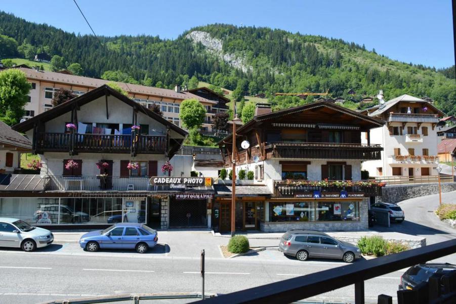 Vacanze in montagna Appartamento 3 stanze per 6 persone (136) - La Résidence la Forclaz - Le Grand Bornand - Balcone