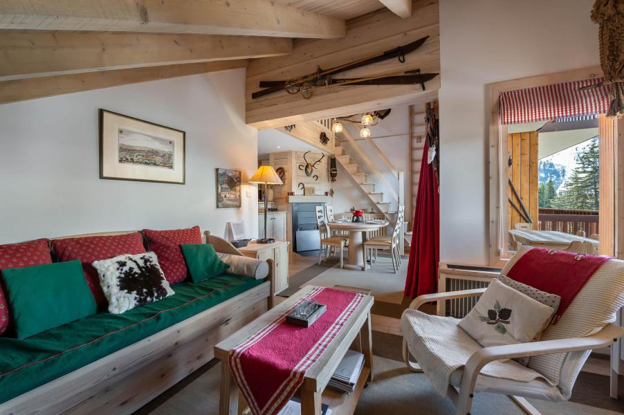 Vacanze in montagna Appartamento 4 stanze con mezzanino per 6 persone (17) - La Résidence la Forêt - Méribel - Soggiorno