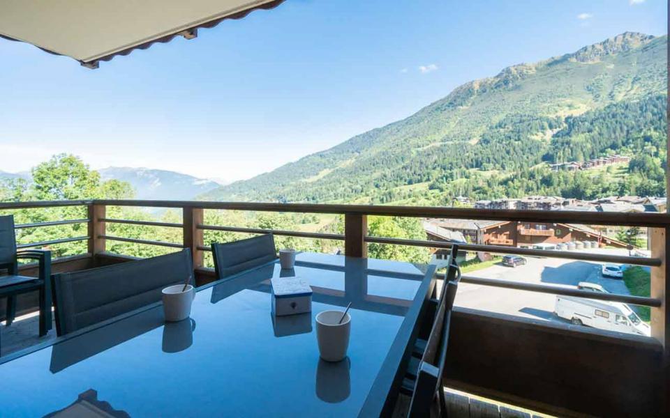 Urlaub in den Bergen 4-Zimmer-Appartment für 9 Personen (G443) - La Résidence la Grange aux Fées - Valmorel - Terrasse