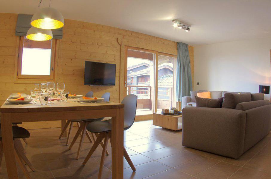 Vakantie in de bergen Appartement duplex 4 kamers 8 personen (GL410) - La Résidence la Grange aux Fées - Valmorel - Woonkamer