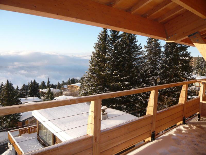 Vakantie in de bergen La Résidence la Grive - Chamrousse - Terras