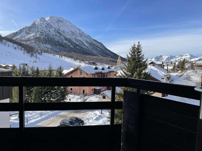 Vacances en montagne Studio 2 personnes (GEY141) - La Résidence la Loubatière - Montgenèvre - Balcon