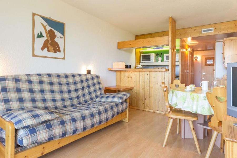 Vakantie in de bergen Studio bergnis 5 personen (820) - La Résidence la Pierra Menta - Les Arcs - Woonkamer