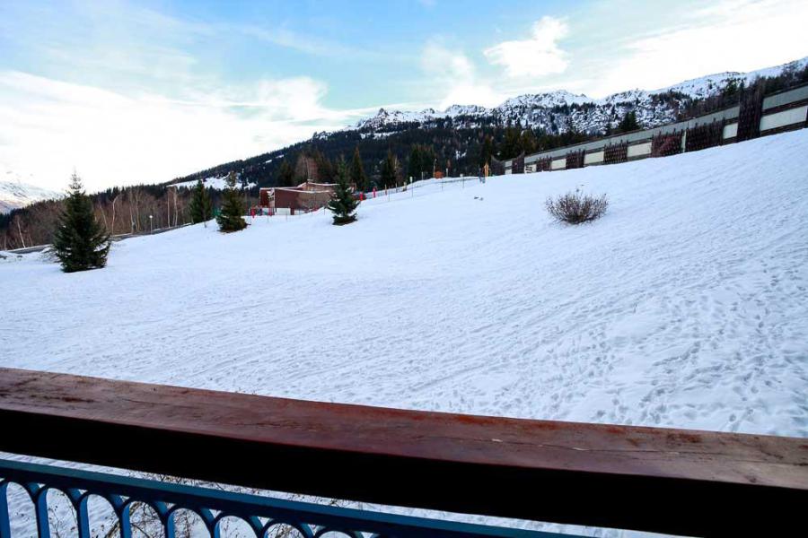 Vacanze in montagna Studio con alcova per 5 persone (427) - La Résidence la Pierra Menta - Les Arcs - Balcone