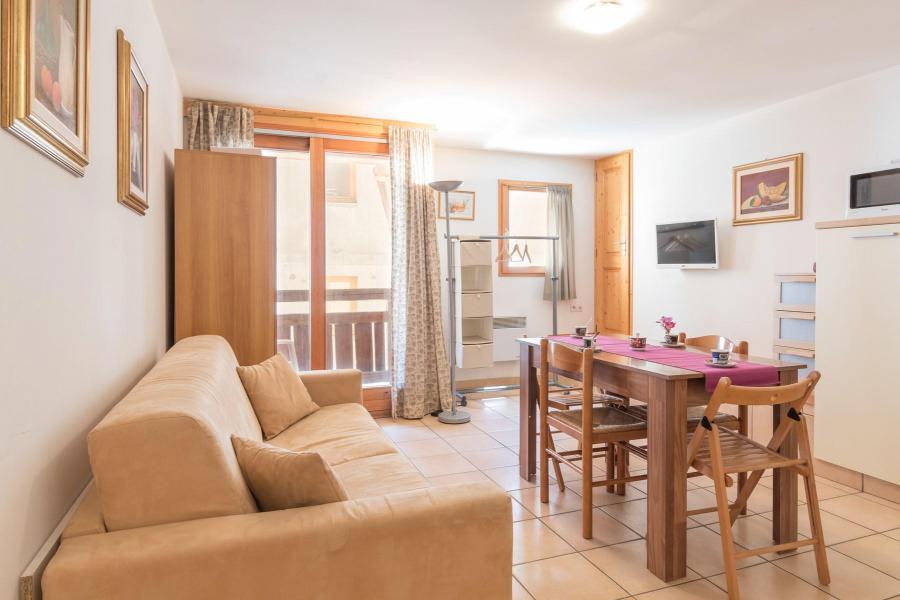 Urlaub in den Bergen Studio Schlafnische 4 Personen (RICOSS) - La Résidence la Tourmente - Montgenèvre - Wohnzimmer