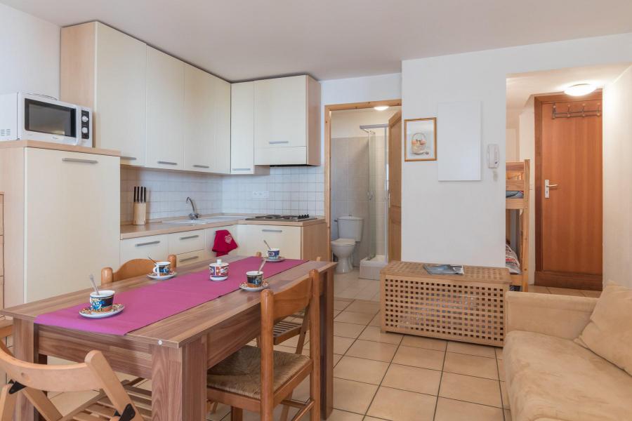 Urlaub in den Bergen Studio Schlafnische 4 Personen (RICOSS) - La Résidence la Tourmente - Montgenèvre - Wohnzimmer