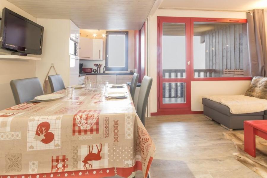 Urlaub in den Bergen Studio Kabine Mezzanine 6 Personen (64) - La Résidence la Traverse - Montchavin La Plagne - Wohnzimmer