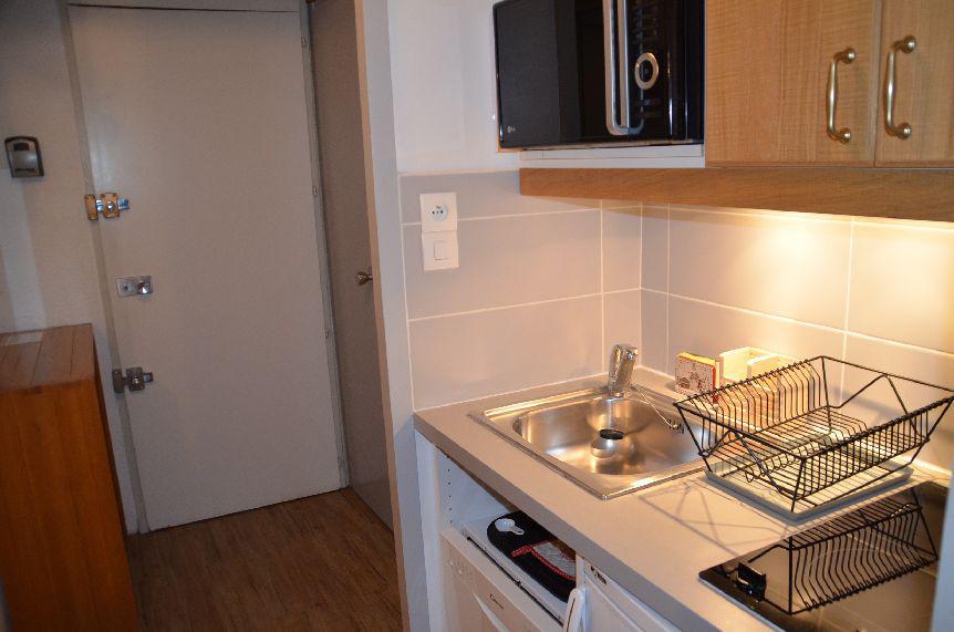 Vacaciones en montaña Apartamento 2 piezas para 4 personas (R38) - La Résidence Lac du Lou - Les Menuires - Kitchenette