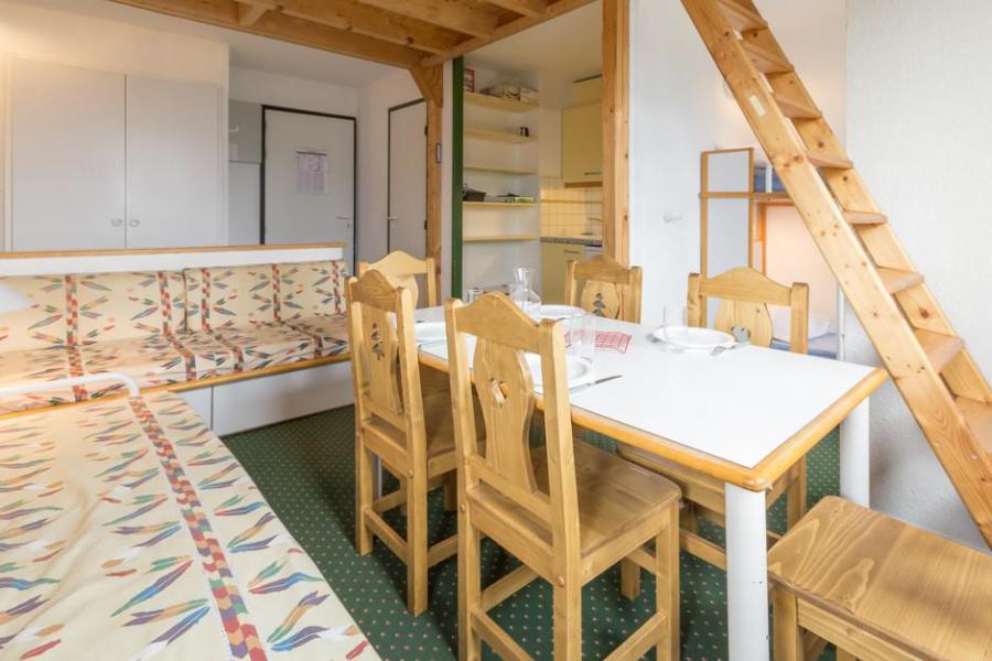 Vakantie in de bergen Appartement 3 kamers mezzanine 6 personen (404) - La Résidence le 3ème Dé - Montchavin La Plagne - Woonkamer