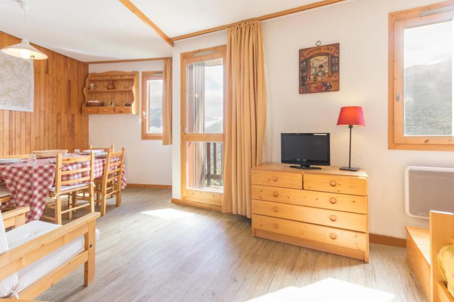 Vakantie in de bergen Appartement 2 kamers 4 personen (BAI19) - La Résidence le Bastion I - Montchavin La Plagne - Woonkamer
