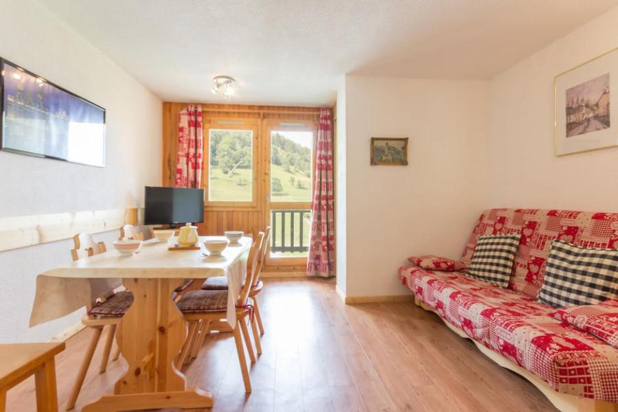 Holiday in mountain resort Studio cabin 4 people (BAI13) - La Résidence le Bastion I - Montchavin La Plagne - Living room