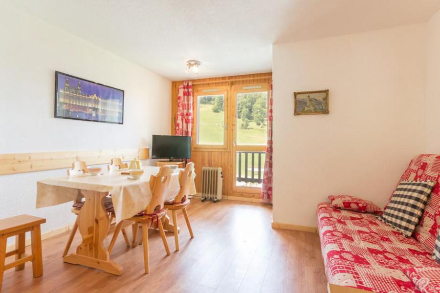 Vakantie in de bergen Studio cabine 4 personen (BAI13) - La Résidence le Bastion I - Montchavin La Plagne - Woonkamer