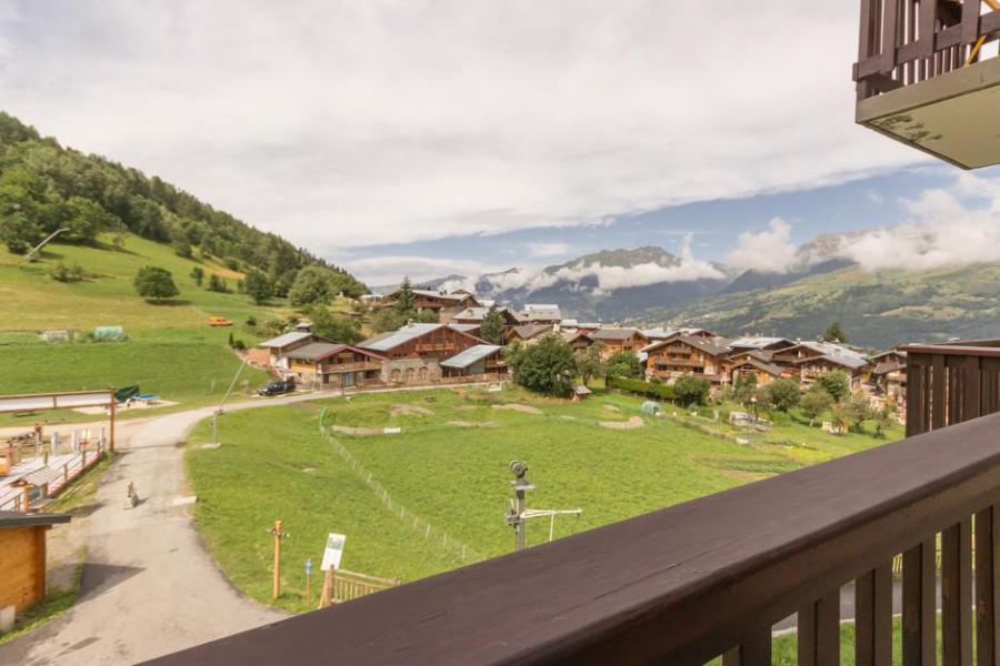 Urlaub in den Bergen Studio Kabine für 4 Personen (BAI13) - La Résidence le Bastion I - Montchavin La Plagne - Terrasse